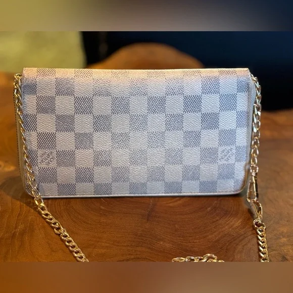 Louis Vuitton Damier Azur Zippy Zip Around Organizer Long Wallet xl size - Picture 5 of 15